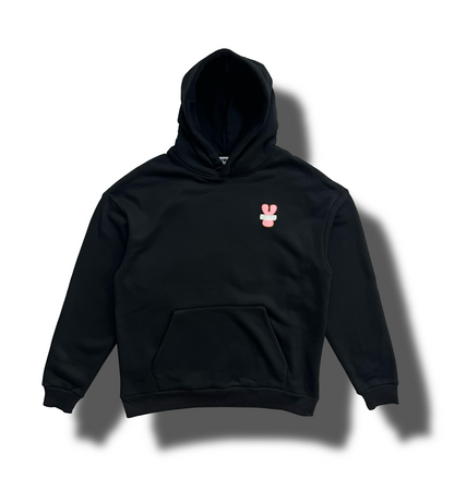 BLACK "IT'S TOO SYMPLE" HOODIE